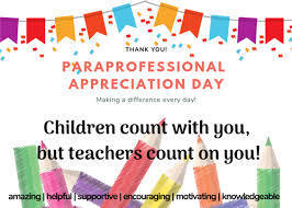 paraprofessional day
