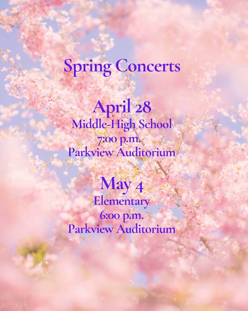 spring concerts