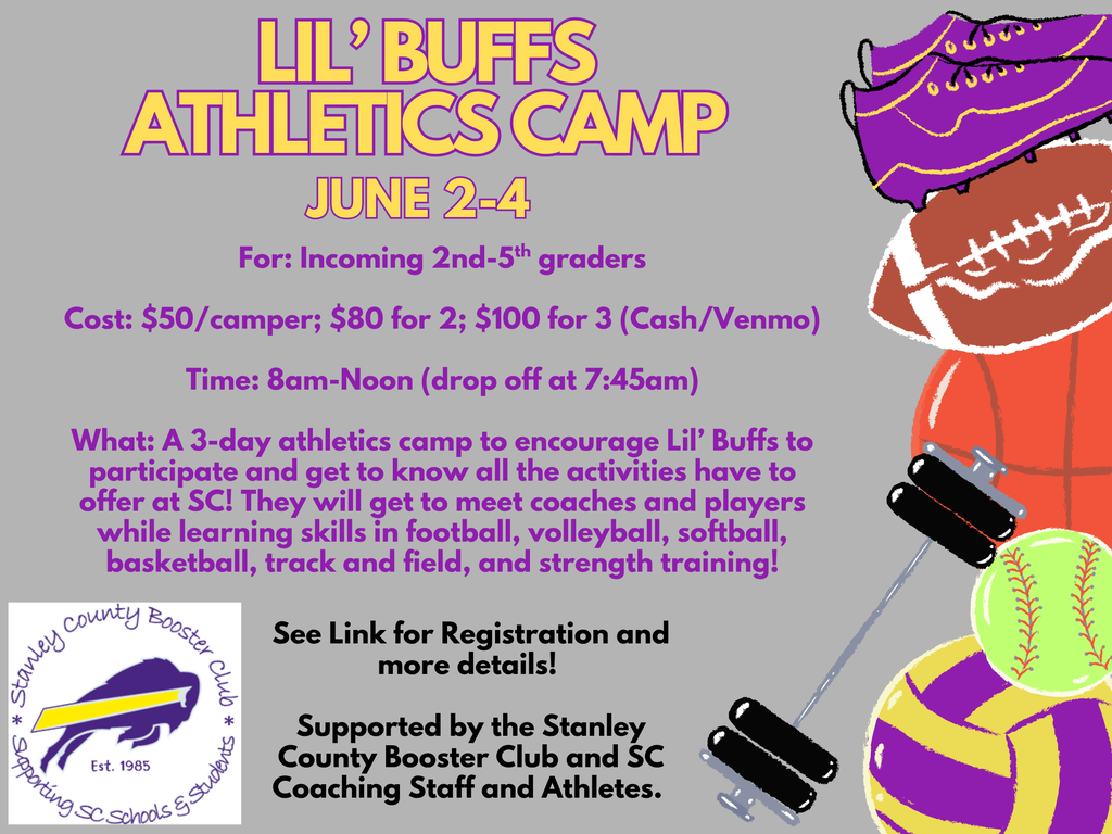 Lil Buffs Athletics Camp