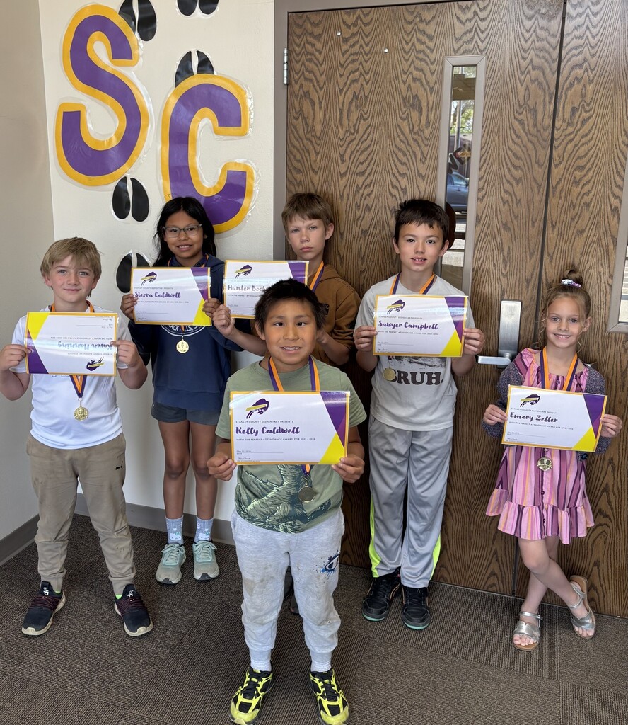 elementary perfect attendance all year