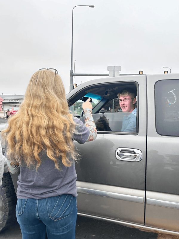 human services class promotes seatbelt safety