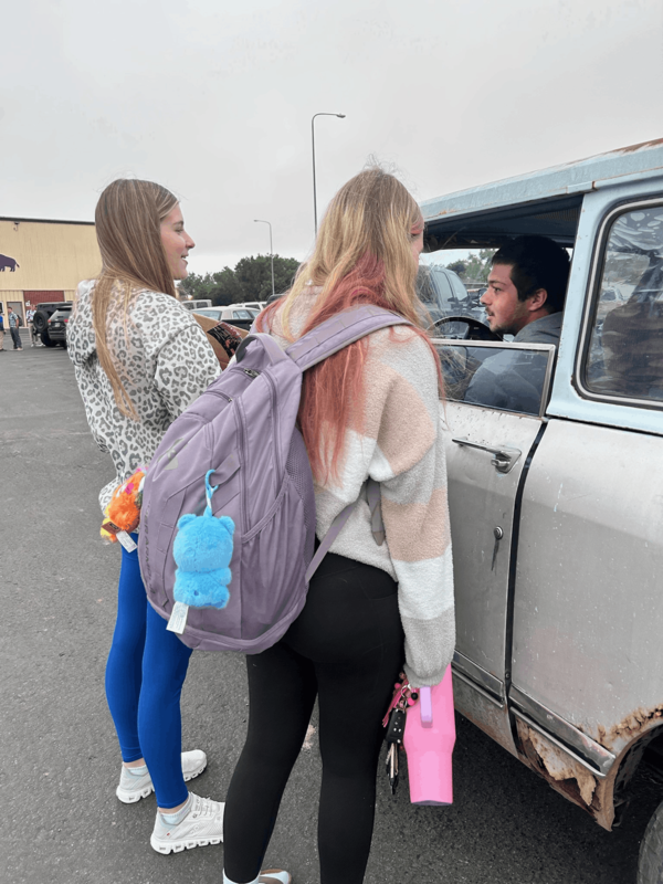 human services class promotes seatbelt safety