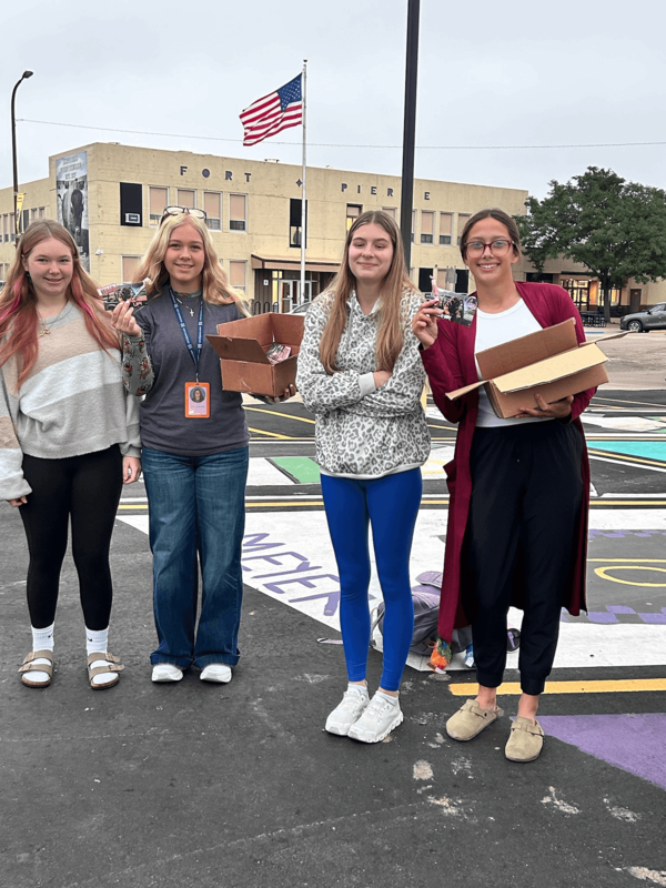 human services class promotes seatbelt safety
