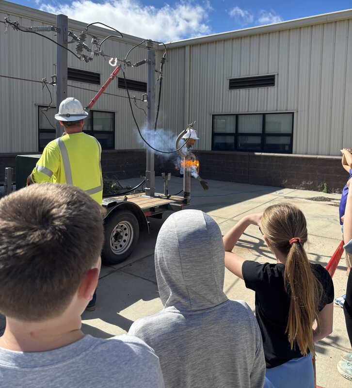 oahe electric demonstrating safety
