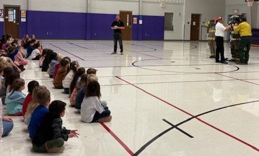 elementary fire assembly