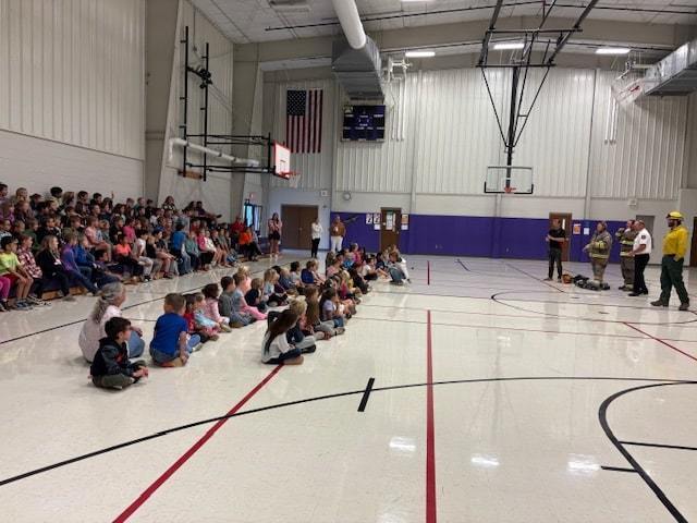 elementary fire assembly