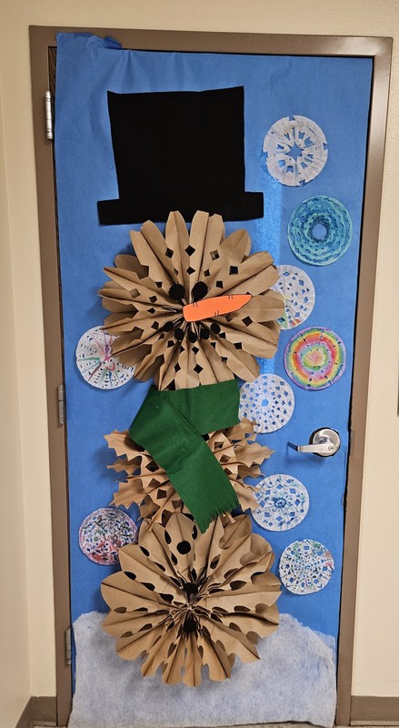 MIlliken Christmas Door