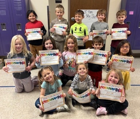 kindergarten pefect attendance