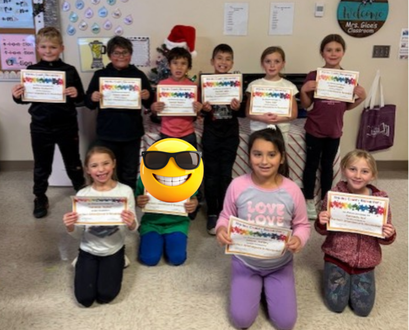 2nd grade perfect attendance