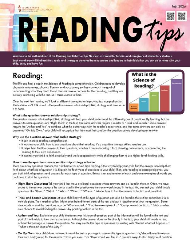 reading tip page 1
