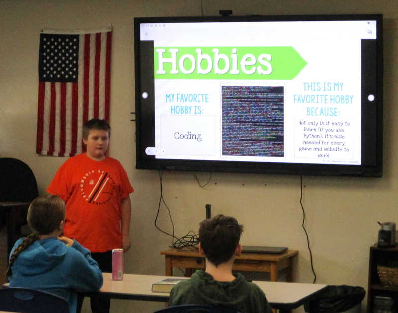 6th grade computer class presentations