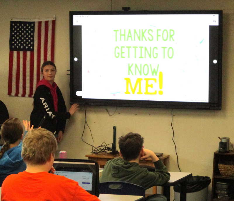 6th grade computer class presentations