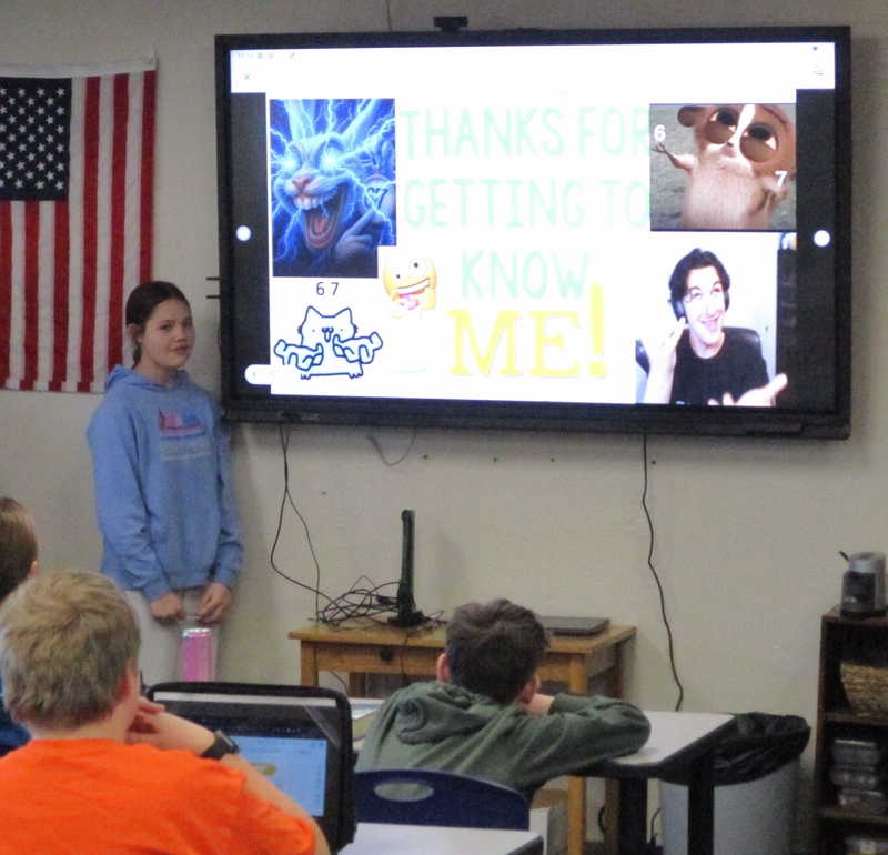 6th grade computer class presentations