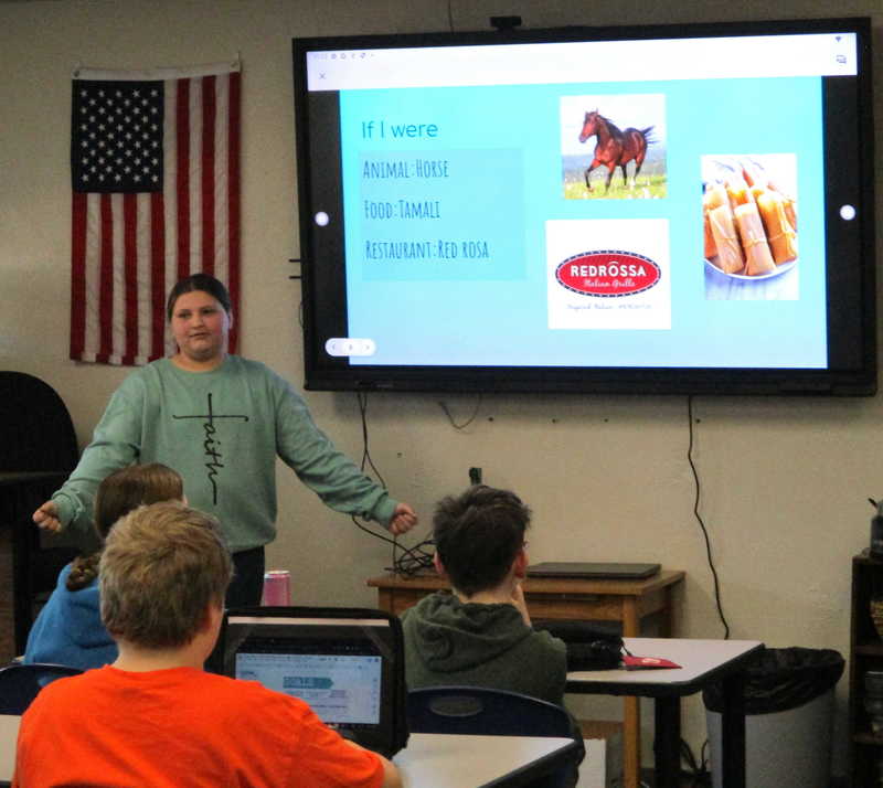 6th grade computer class presentations