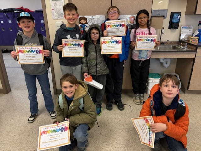 4th grade perfect attendance