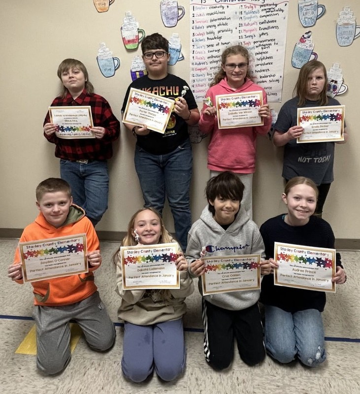 5th grade perfect attendance