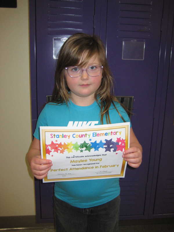 february elementary perfect attendance