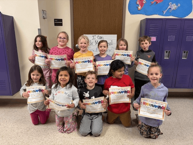 february elementary perfect attendance