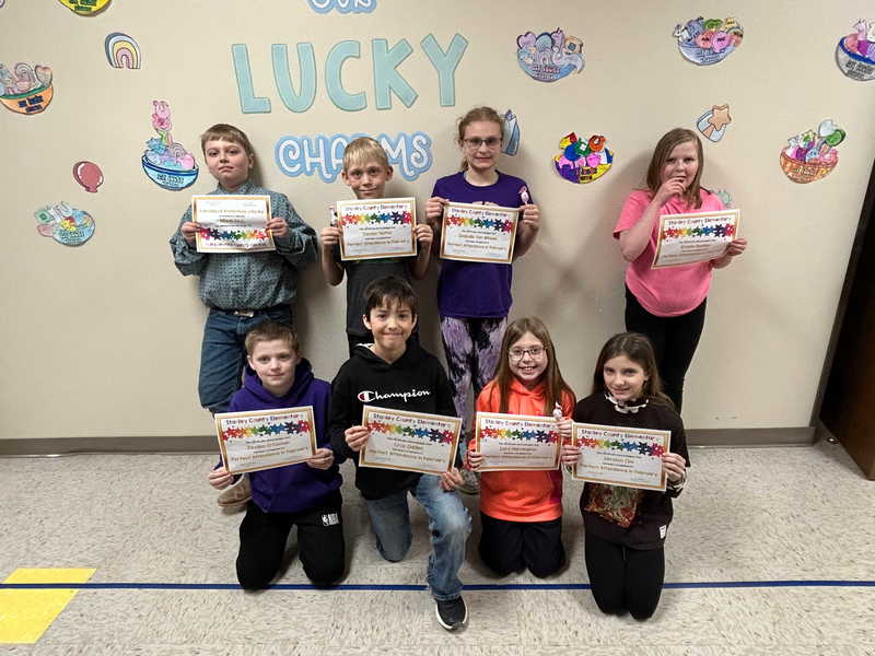 february elementary perfect attendance