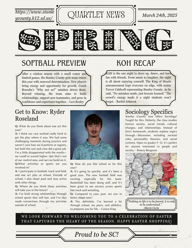 spring newsletter