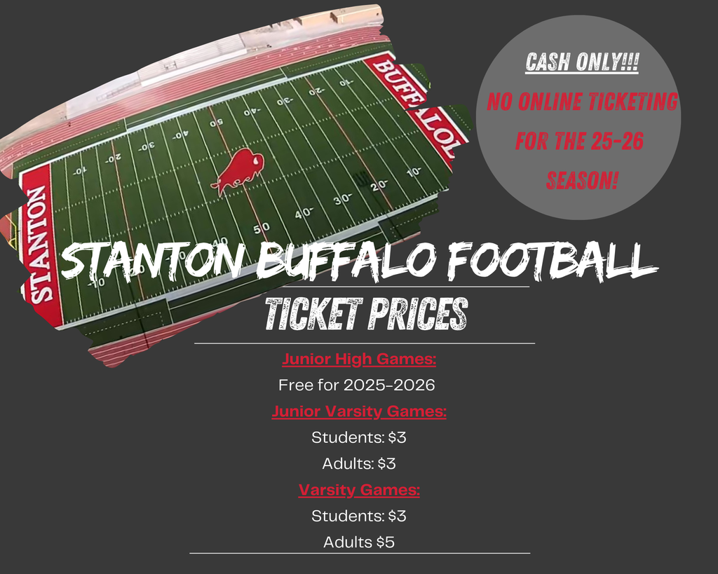 25-26 SISD Football Ticket Prices 