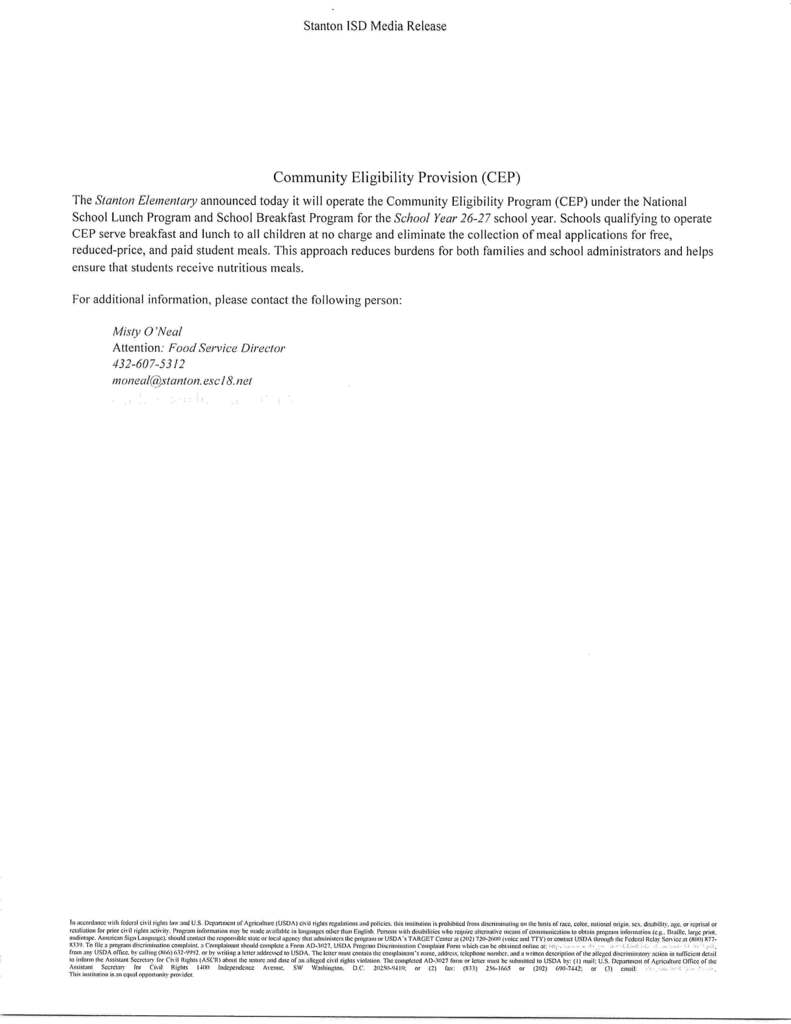Elementary Media Release