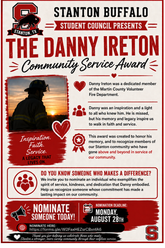 Community Service Awarard