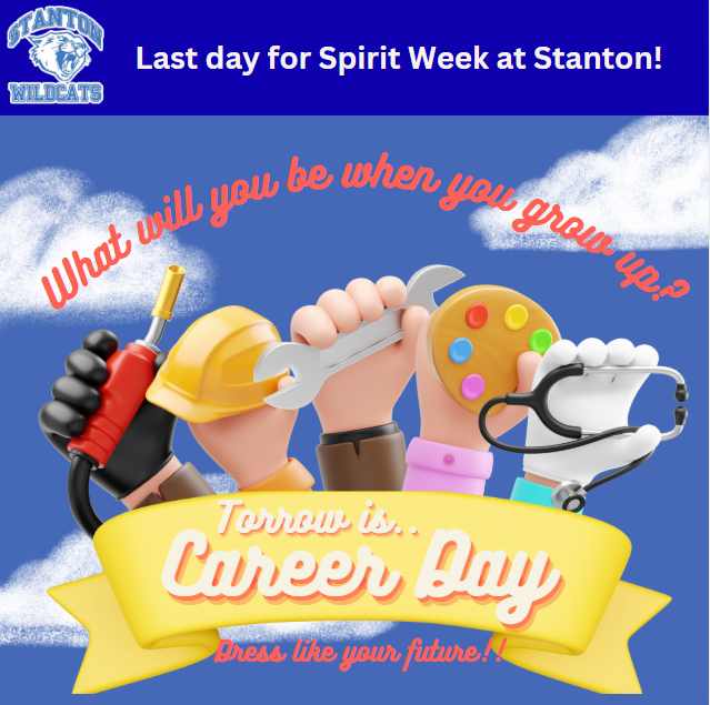 Career day is tomorrow