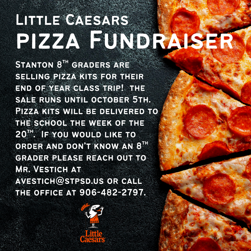 Litttle Caesers Pizza fundraiser