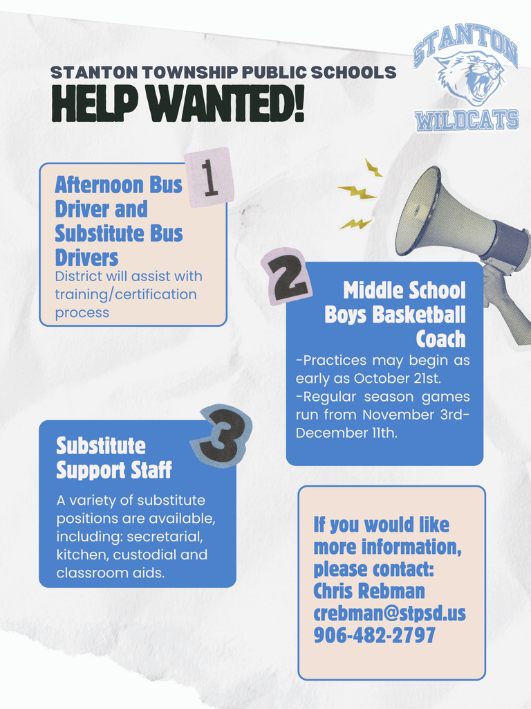 Help wanted! at Stanton