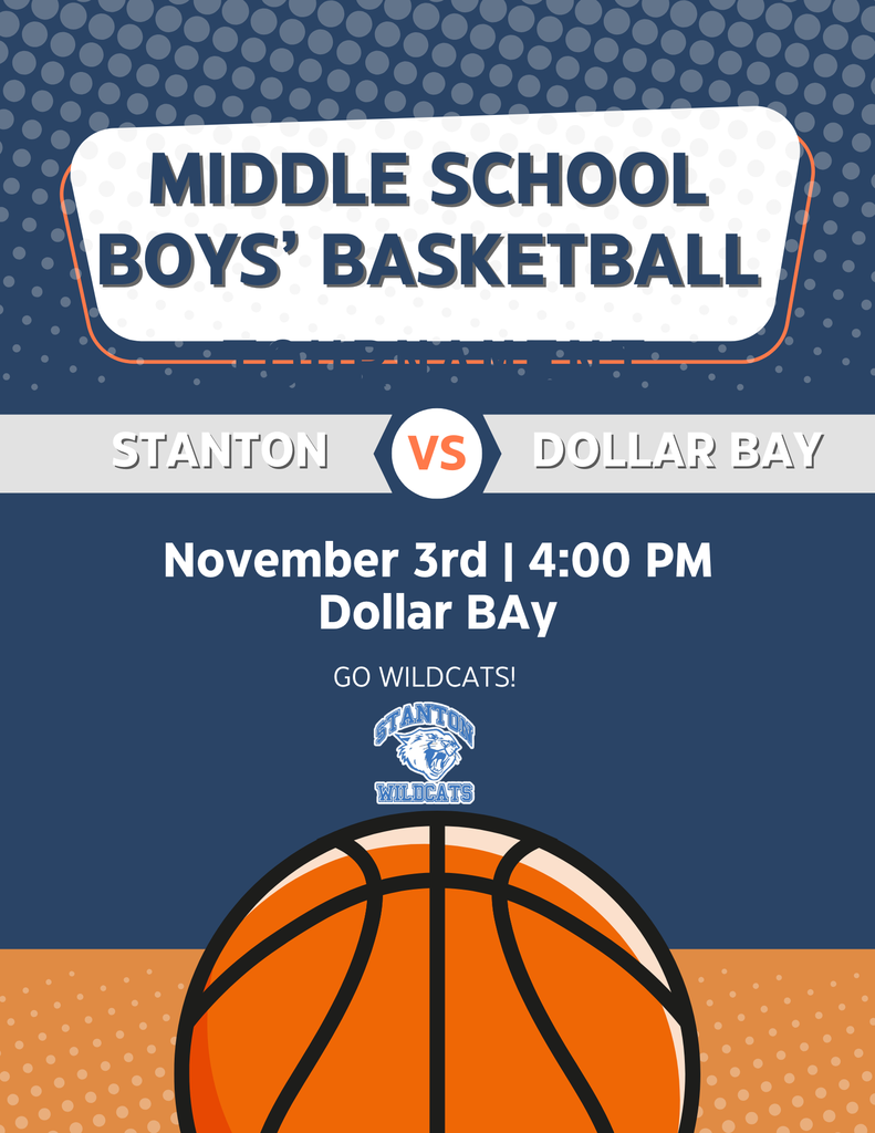 Boys' Middle School Basketball Game- Dollar Bay @ 4:00