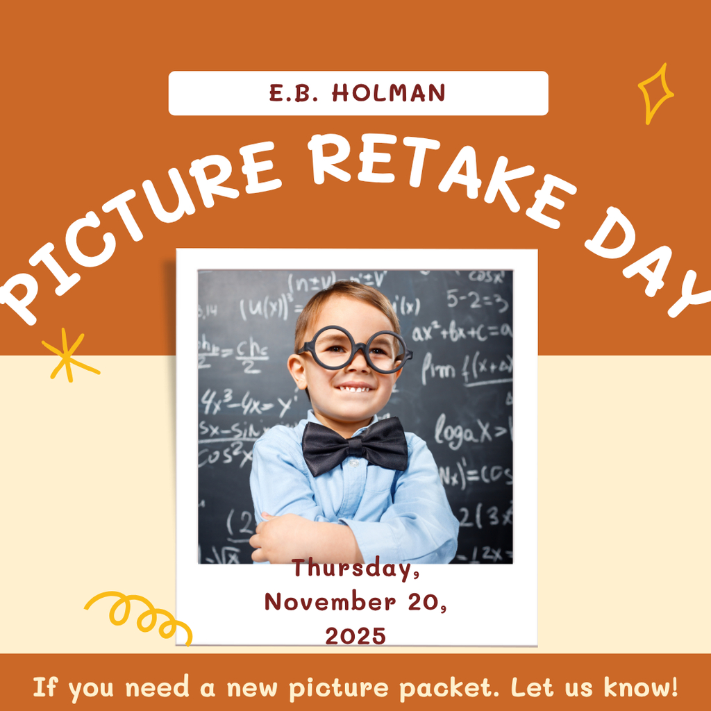 Picture Retake Day is Thursday, November 20!