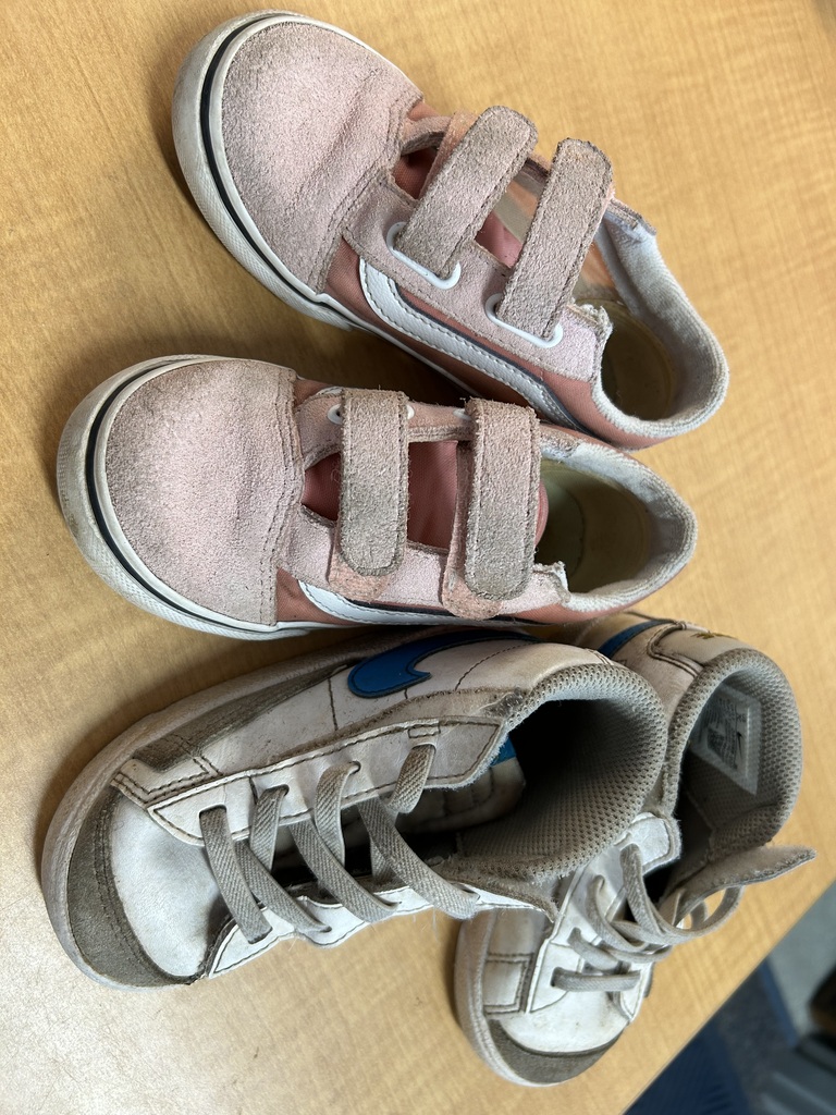Left on the school playground this weekend!  Toddler size.