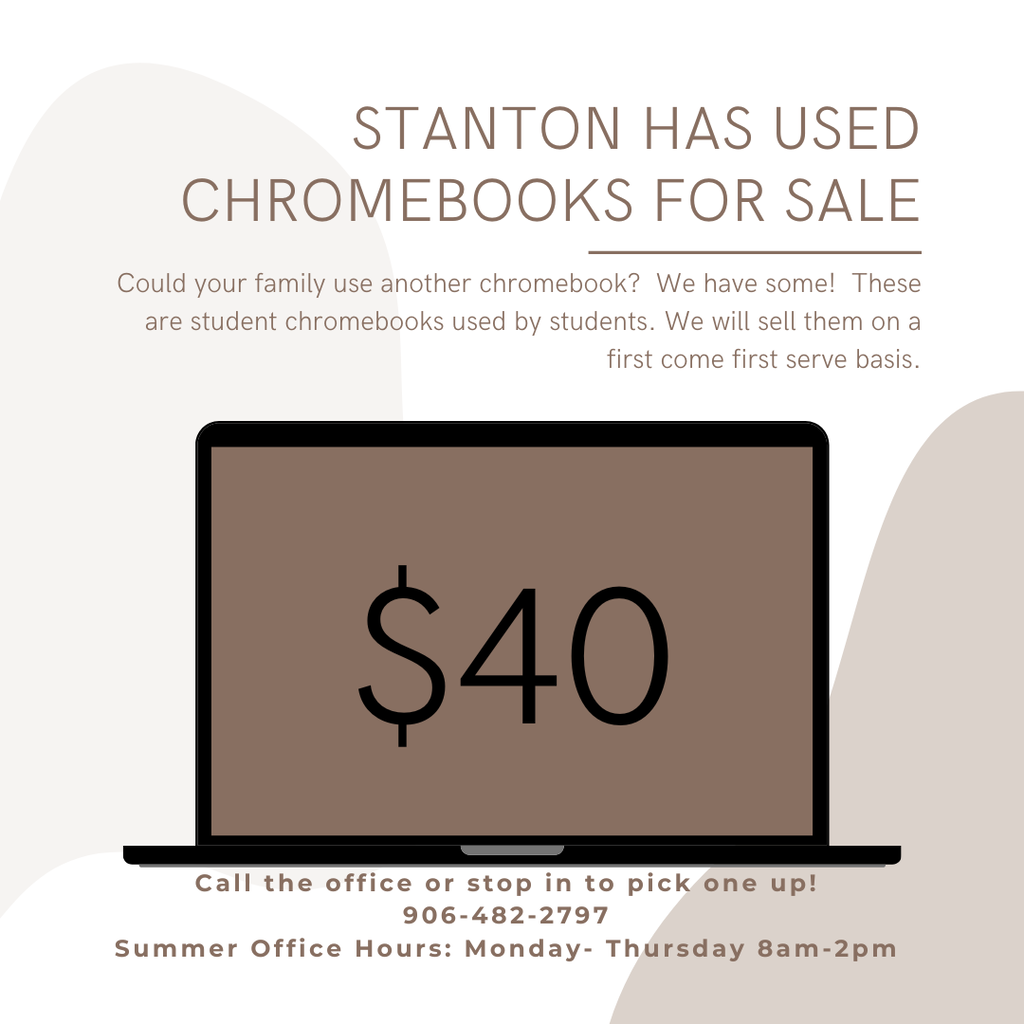Used Chromebooks- $40