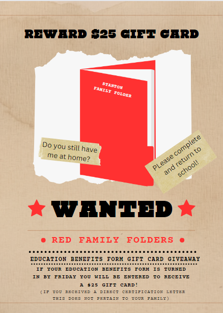 Red Family Folders