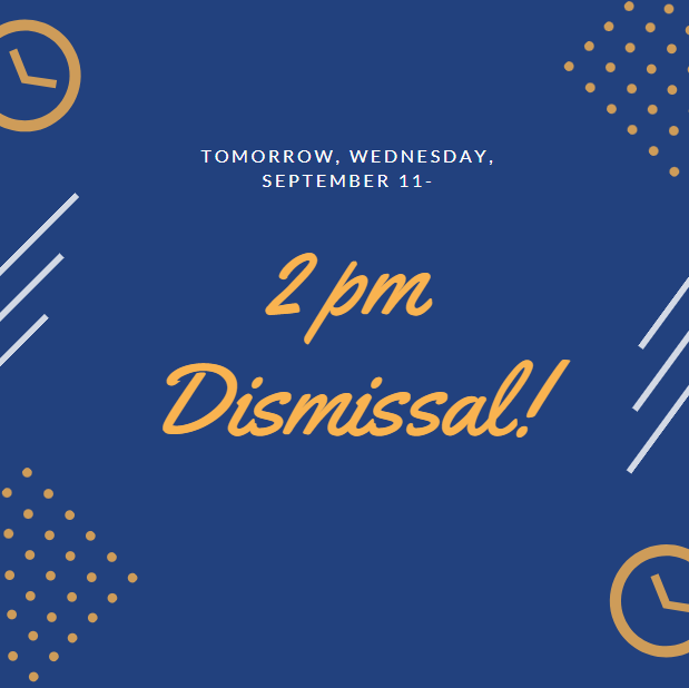 2:00 PM Dismissal