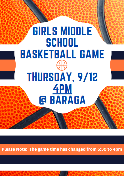 Bball game @ Baraga, 4pm