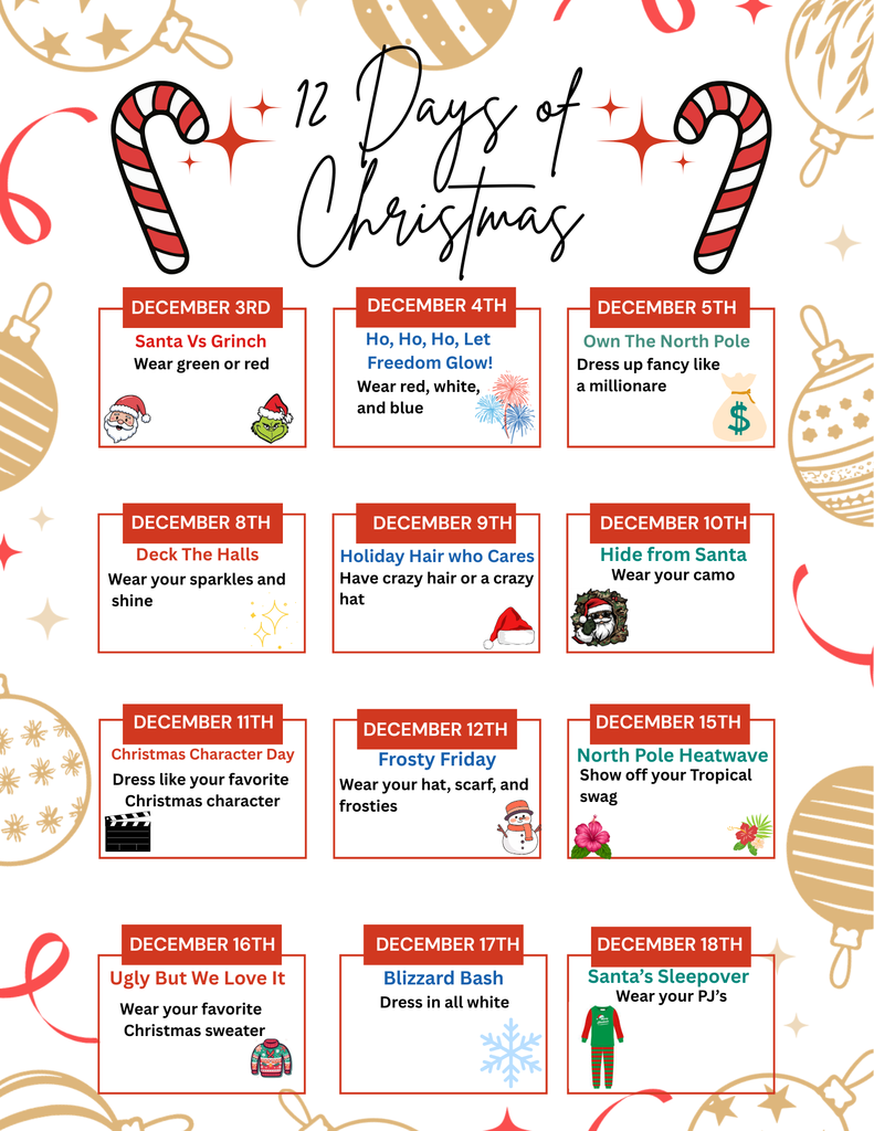 12 Days of Christmas