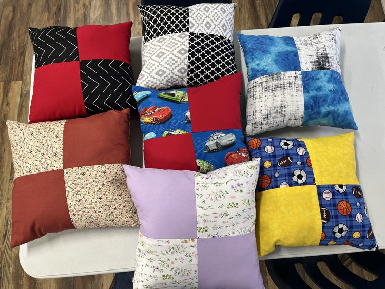Pillows made in FCS