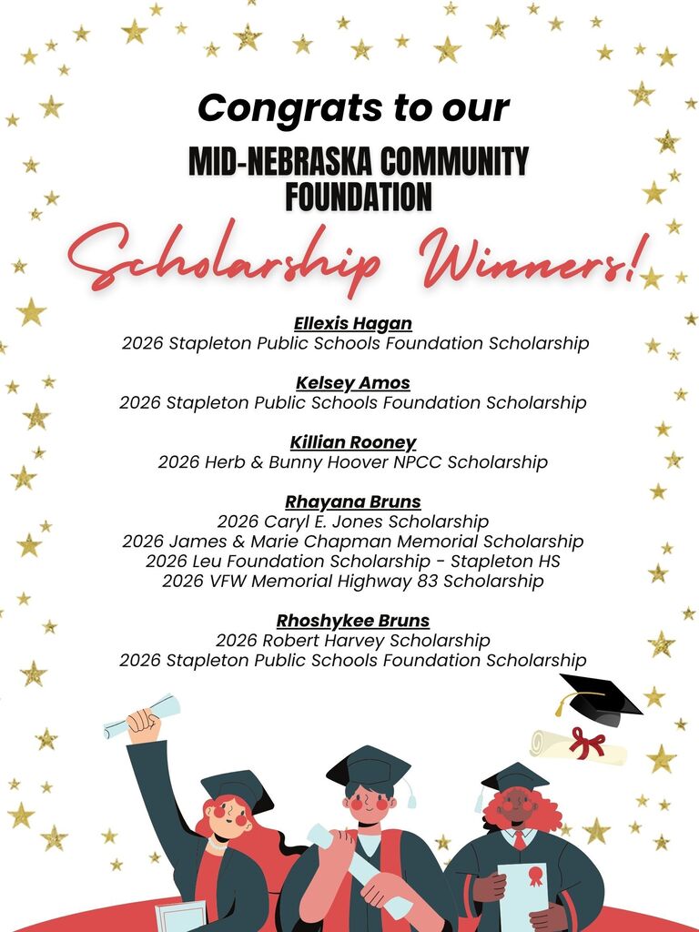 Mid Nebraska winners