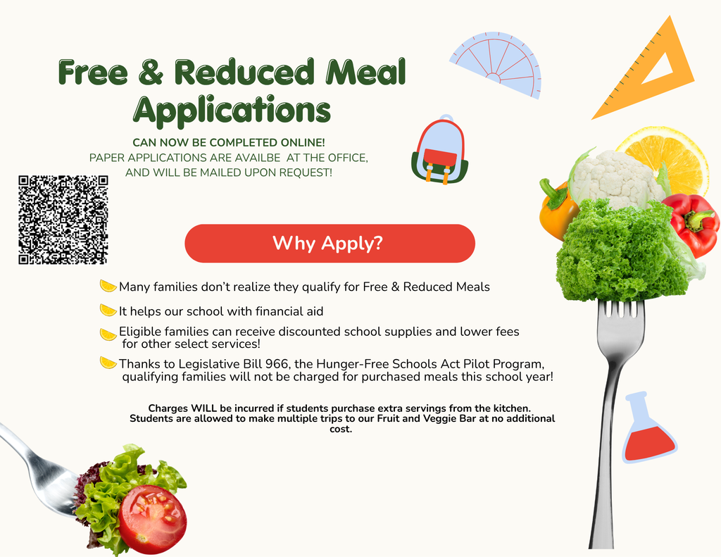 Online Free & Reduced Meal Application