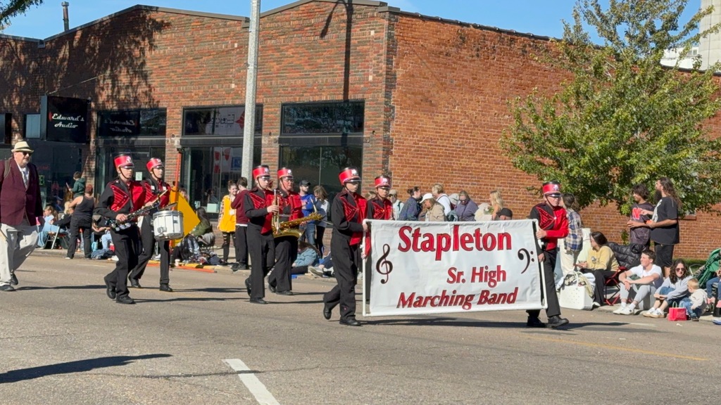 SHS Band in parade