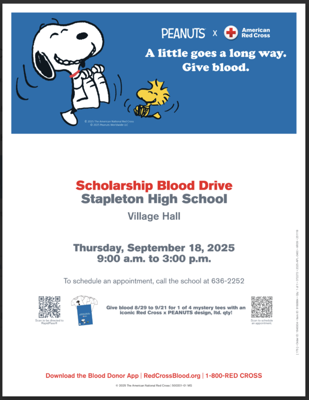 poster for blood drive