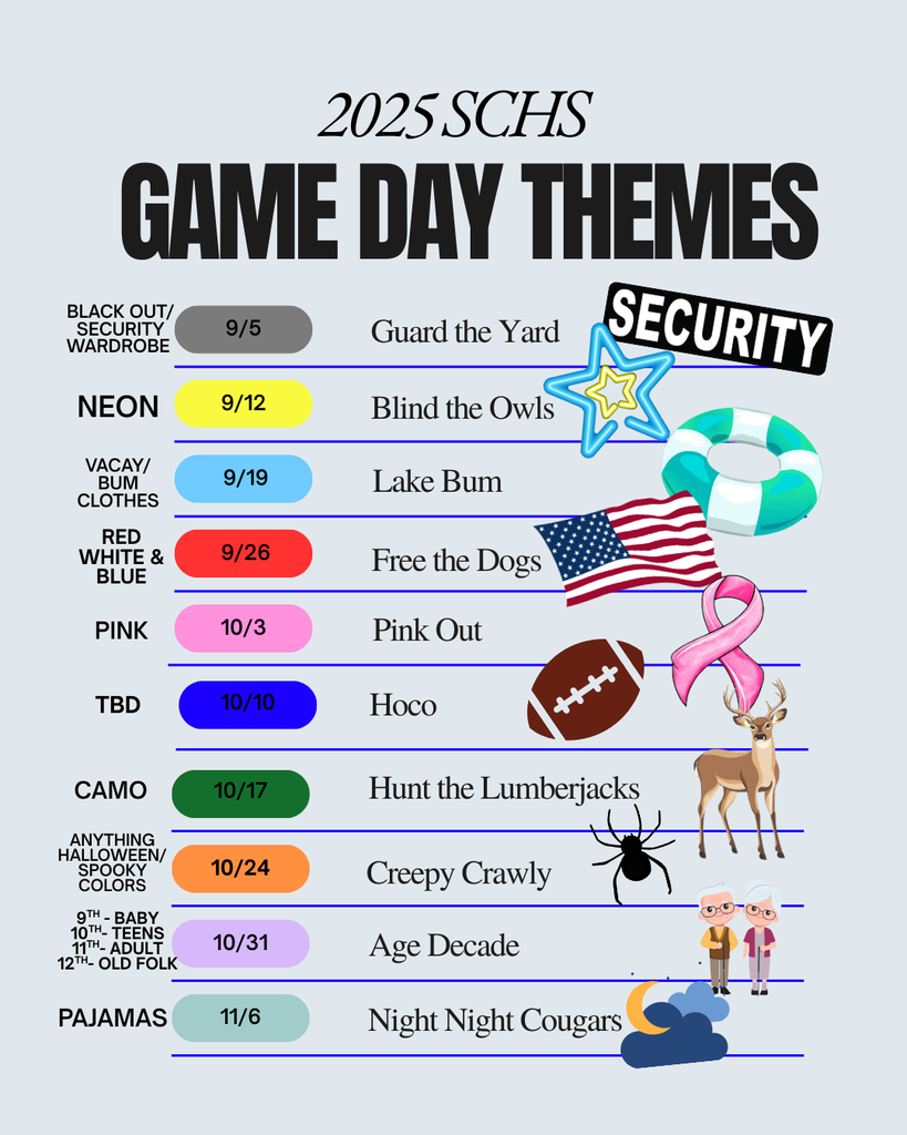 game day themes 2025