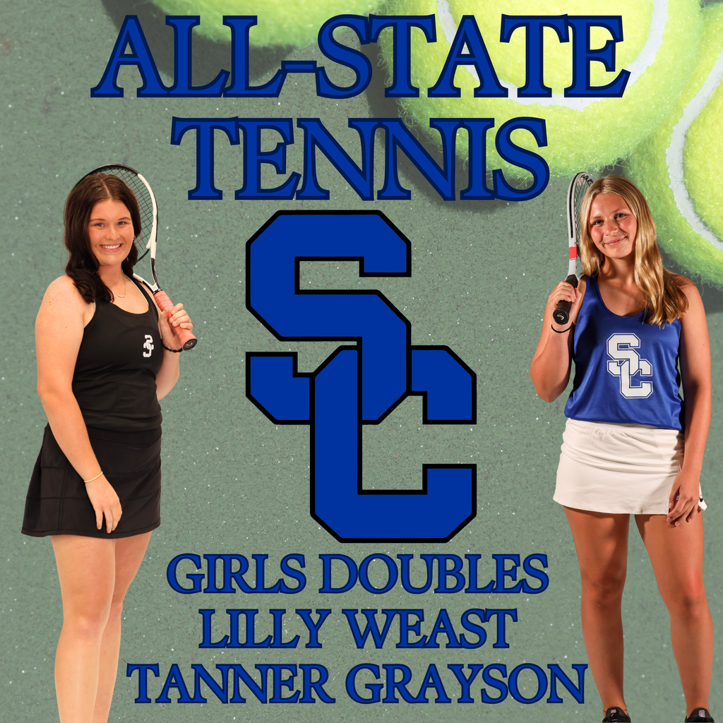 lilly and tanner all state tennis