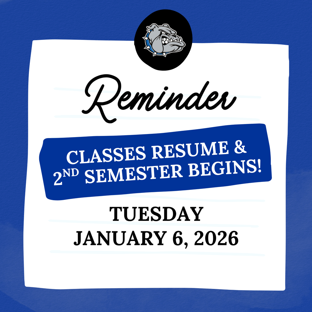 Return to School 2nd Semester 