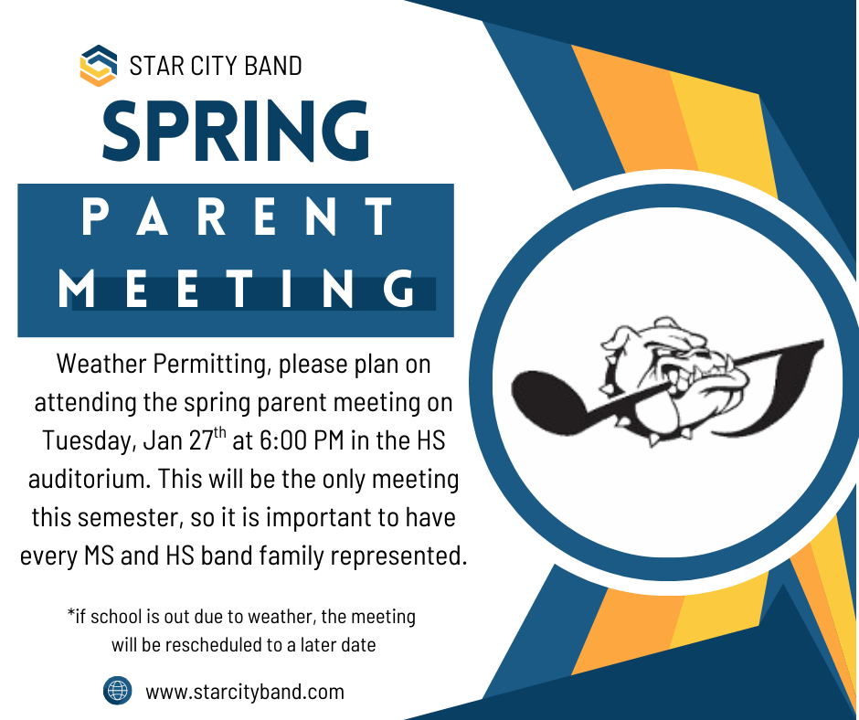 Band Parent Meeting