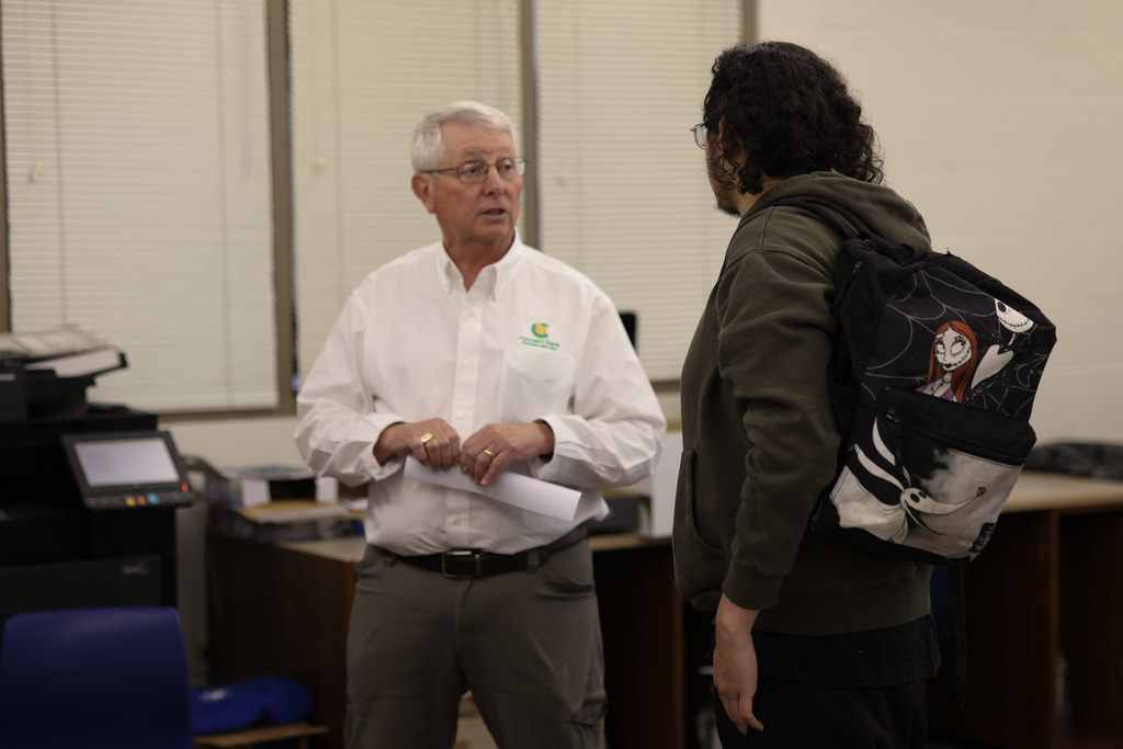 Connect Bank, Mr Mark Owen and SCHS Student