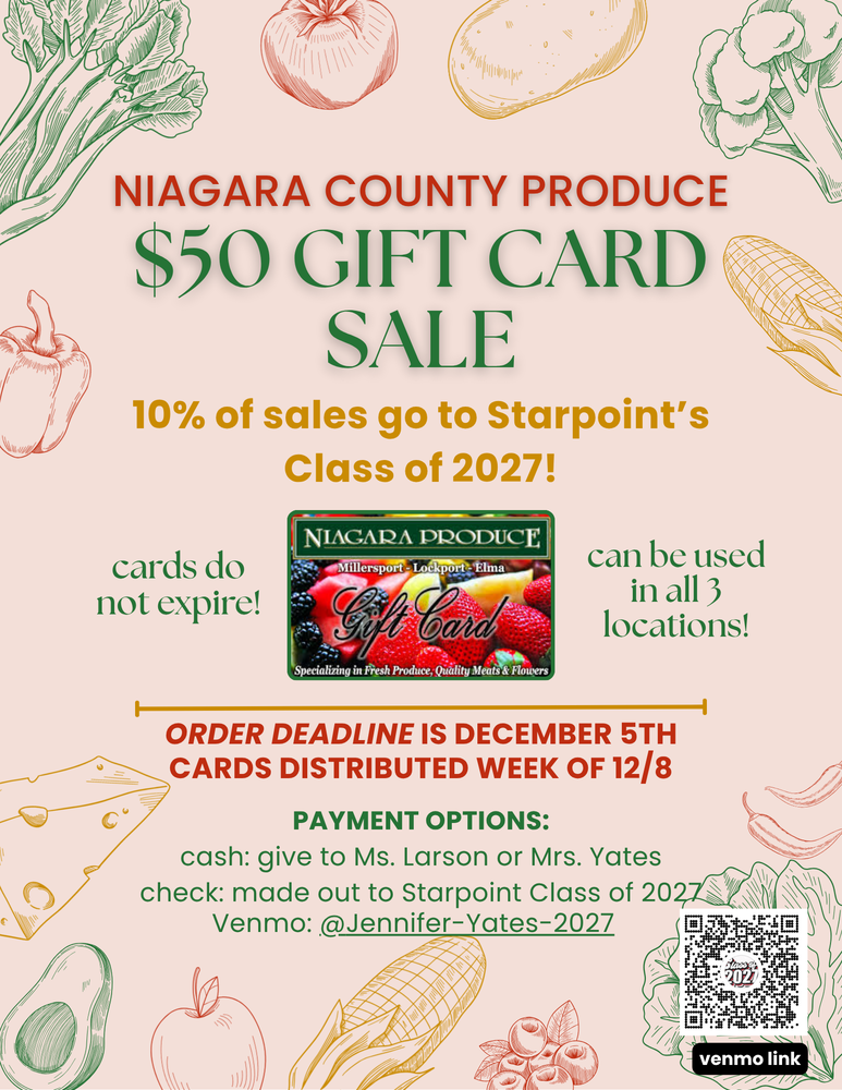 Niagara Produce Gift Card