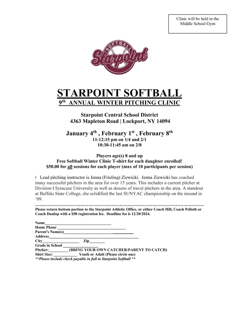 pitching clinic